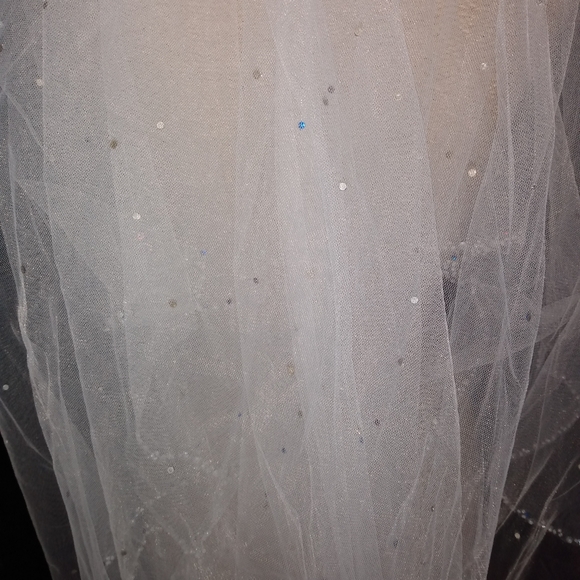 Beautiful Retro Rhinestone Bridal Veil